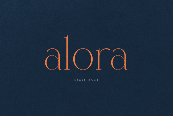 Alora Serif: The Modern Typeface for Elegant Branding