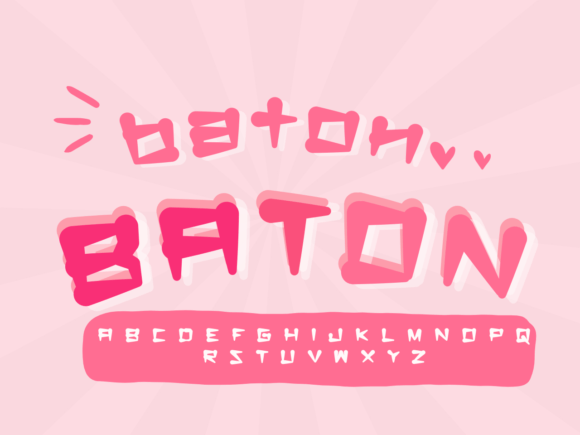 Baton: The Handwritten Font for Modern Design