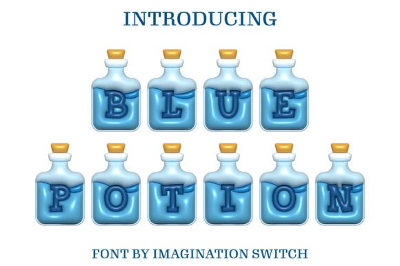 Blue Potion Inflated: Adding Instant Dimension to Your Design