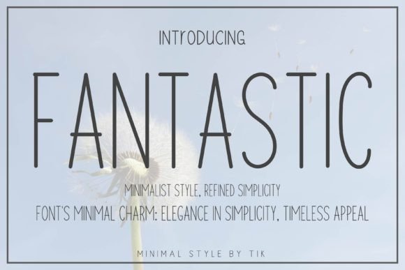 Fantastic: A Typeface That Delivers Everyday Elegance