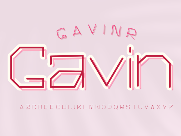 Gavin: The Display Font That Captures Modern Elegance