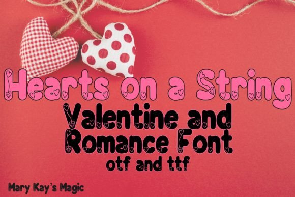 Hearts on a String: A Typeface for Celebrating Connection