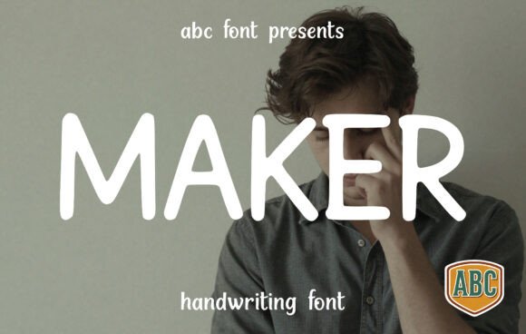Maker: The Font That Feels Like a Creative Workshop