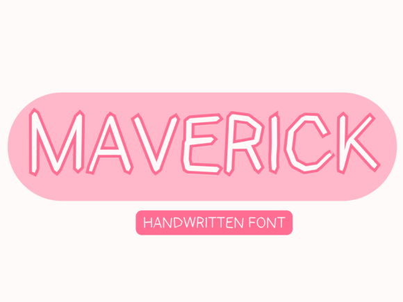 Maverick: The Quirky Handwritten Font That Adds Joy to Your Designs
