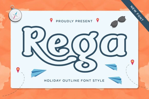 Rega: A Playful Serif for Cheerful Branding