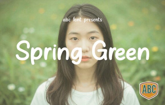 Spring Green: The Friendly Display Font for Modern Brands