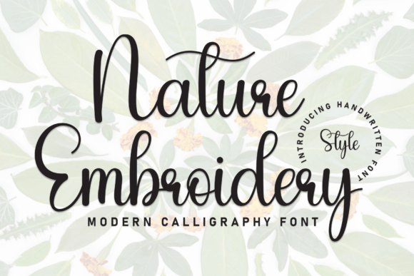 The Organic Charm of Nature Embroidery in Modern Design