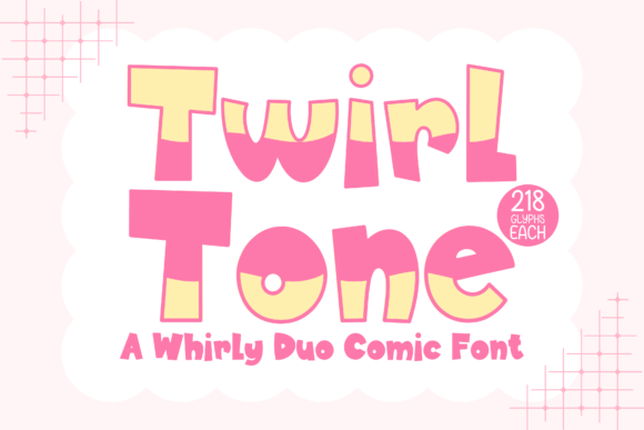 Twirltone Duo: A Playful Font for Dynamic Designs