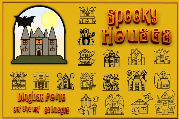Unleash 52 Haunted Designs with Spooky Houses