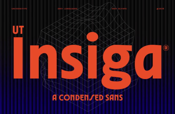 UT Insiga: A Modern Typeface for Crisp, Confident Design