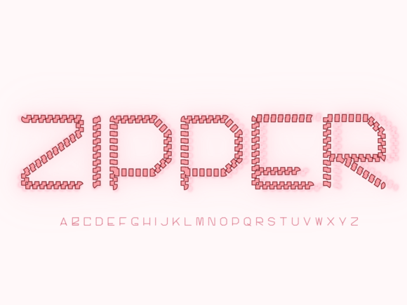 Zipper: A Display Font That Demands Attention